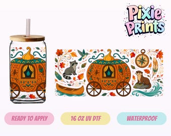 Magical UV DTF Tumbler Wrap Same Day Print #3735-16