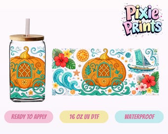 Magical UV DTF Tumbler Wrap Same Day Print #3732-16