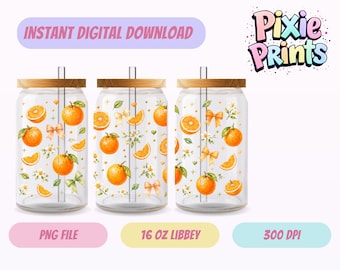 Envoltura para vaso Libbey, descarga digital UV DTF, sublimación, descarga digital.