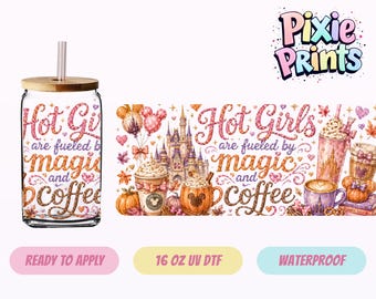 Magical UV DTF Tumbler Wrap Same Day Print #3636-16
