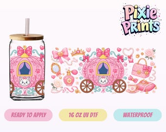 Magical UV DTF Tumbler Wrap Same Day Print #3728-16