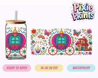 Magical UV DTF Tumbler Wrap Same Day Print #3731-16
