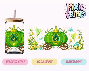 Magical UV DTF Tumbler Wrap Same Day Print #3740-16