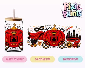 Magical UV DTF Tumbler Wrap Same Day Print #3724-16