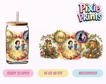 Magical UV DTF Tumbler Wrap Same Day Print #3855-16