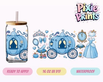 Magical UV DTF Tumbler Wrap Same Day Print #3721-16