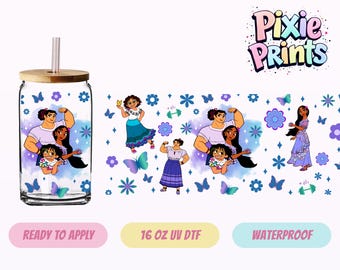 Magical UV DTF Tumbler Wrap Same Day Print #3006-16
