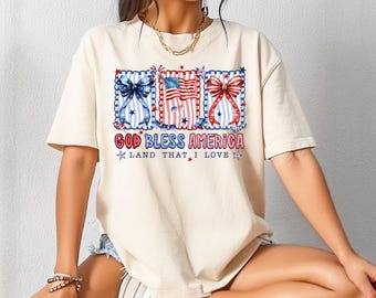 Patriotic DTF Ready to Press Shirt Transfer Same Day Print