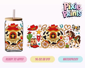 Magical UV DTF Tumbler Wrap Same Day Print #3726-16