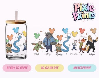 Magical UV DTF Tumbler Wrap Same Day Print