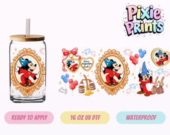 Magical UV DTF Tumbler Wrap Same Day Print