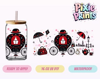 Magical UV DTF Tumbler Wrap Same Day Print #3736-16