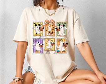 Transferencia para camisetas de Halloween de Magical Mouse, lista para usar (DTF), impresión en el mismo día.