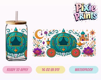 Magical UV DTF Tumbler Wrap Same Day Print #3725-16