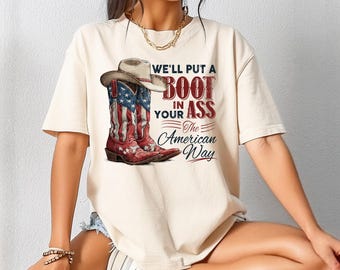 Patriotic DTF Ready to Press Shirt Transfer Same Day Print