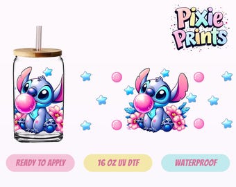 Magical UV DTF Tumbler Wrap Same Day Print #3242-16