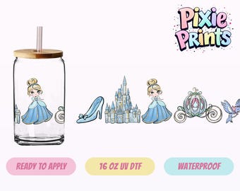 Magical UV DTF Tumbler Wrap Same Day Print #3397-16