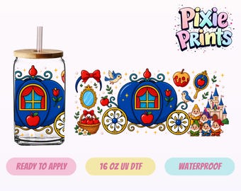 Magical UV DTF Tumbler Wrap Same Day Print #3738-16