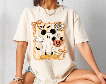 Transferencia para camisetas de Halloween de Magical Mouse, lista para usar (DTF), impresión en el mismo día.