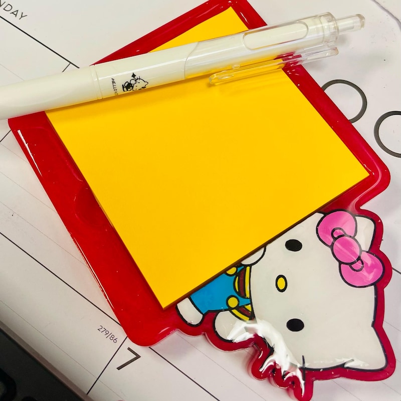 Hello Kittys Sticky Notes - Etsy