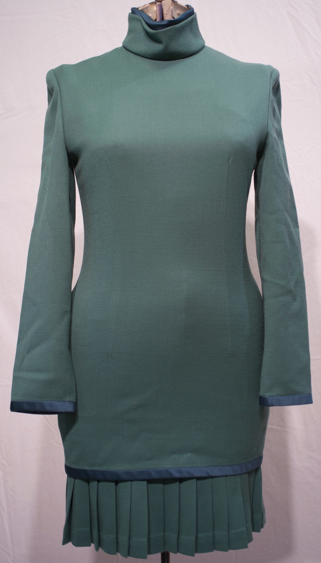 slim fit dress slacks Wintergreen Garden Dress– Teuta Matoshi