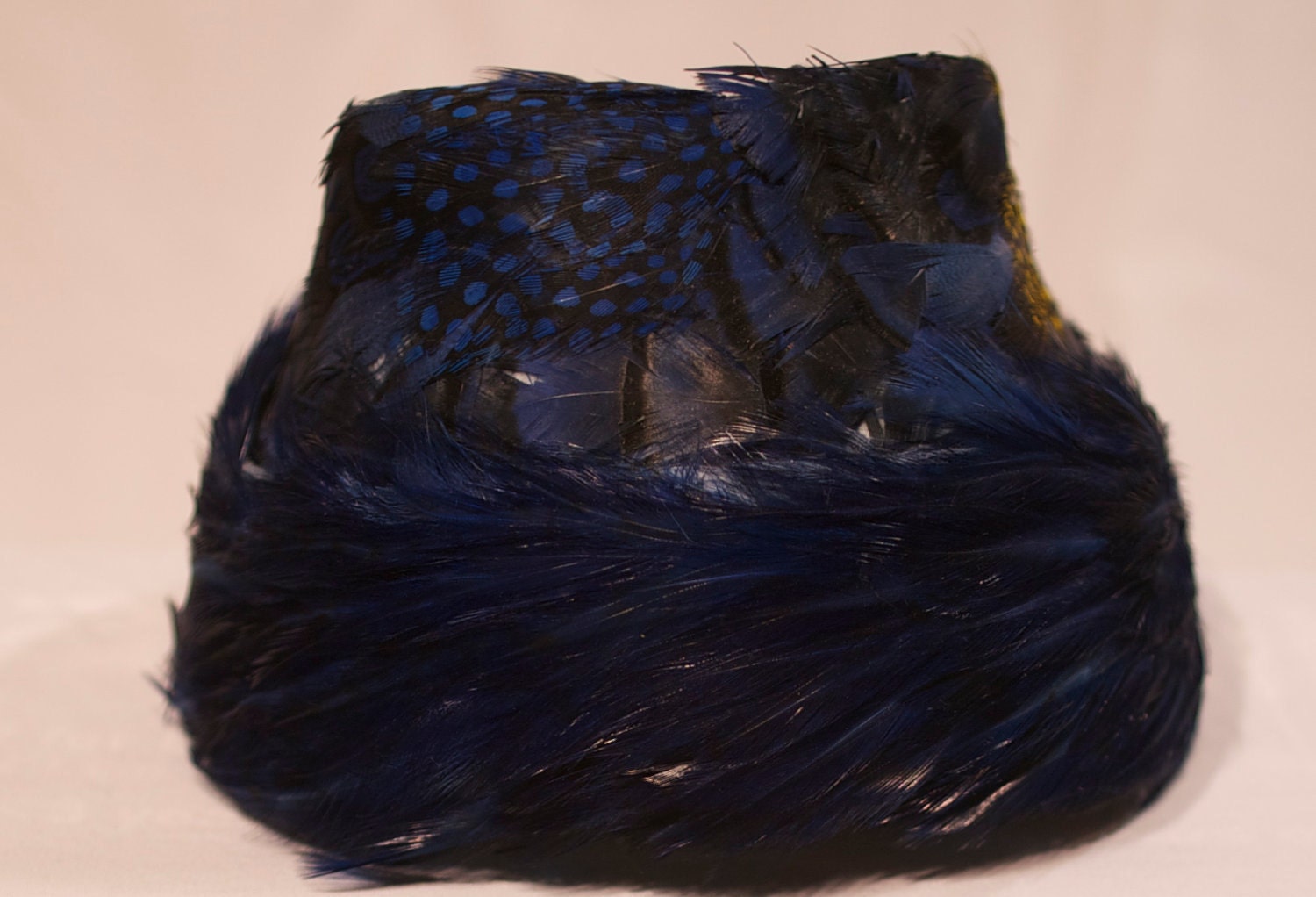 Vintage 1960s Multicolored Peacock Feather Hat - Etsy
