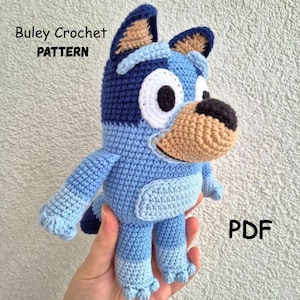 Bluey-haakpatroon blauwe heeler pdf Australisch vee