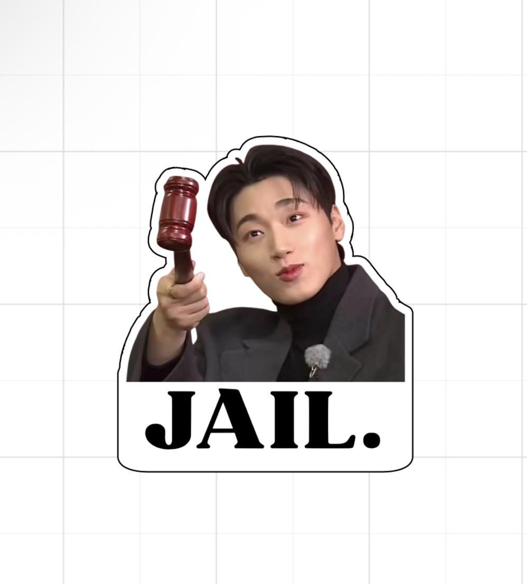 Funny Ateez Choi San Stickers - Etsy