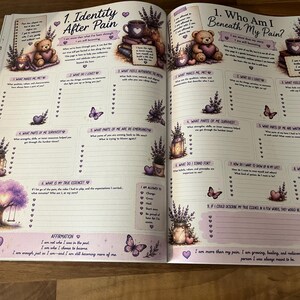 Trauma-Informed Workbook: Grief, Healing, Inner Child Recovery Journal image 7