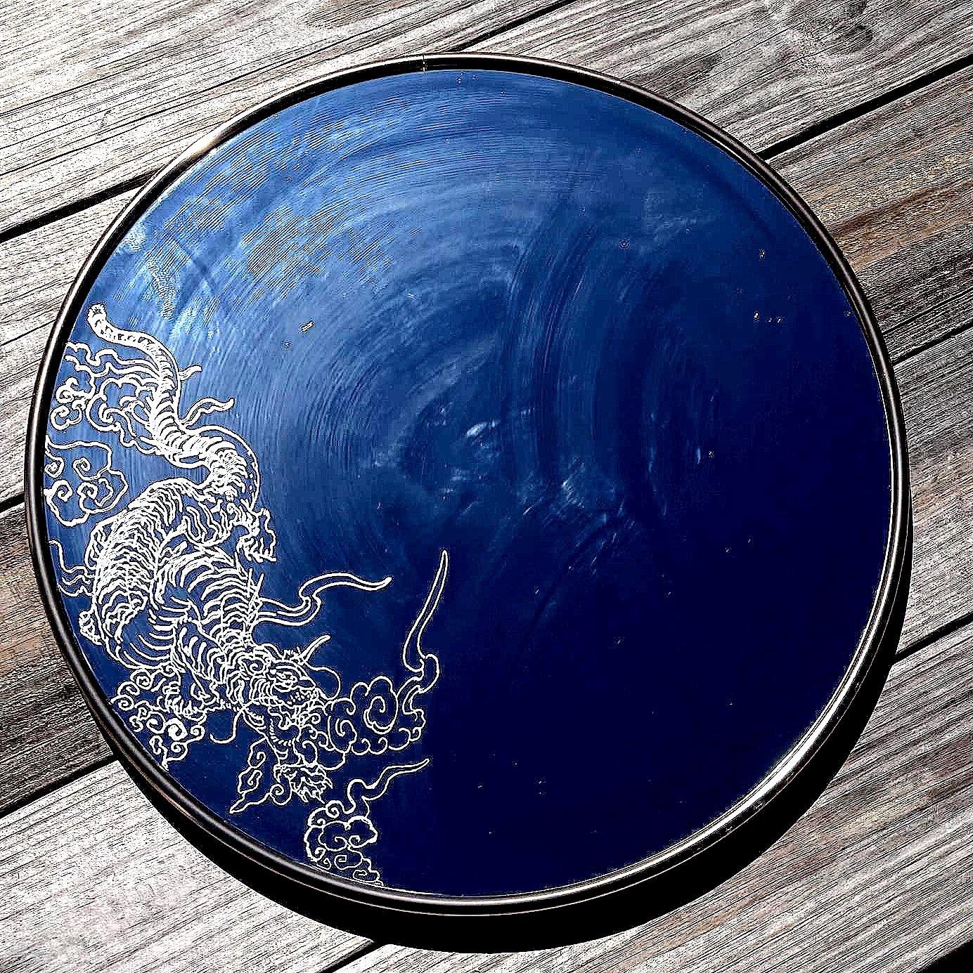 Dragon Etched Mirror - Etsy