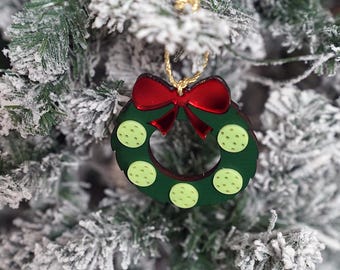 Pickleball Ornament: Great Pickleball Lover Gift
