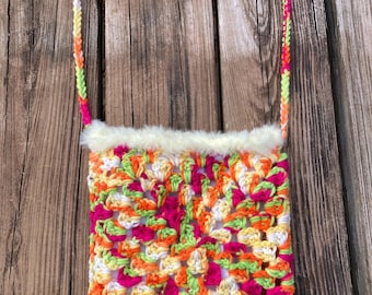 Custom Crochet Shoulder Bag