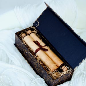 Personalized Identity Scroll – Handwritten Faith Letter (English/Russian)