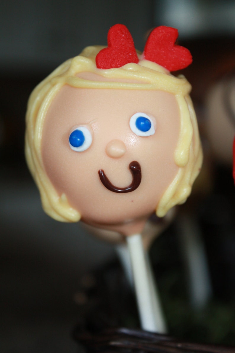 Little Girl Cake Pops Etsy