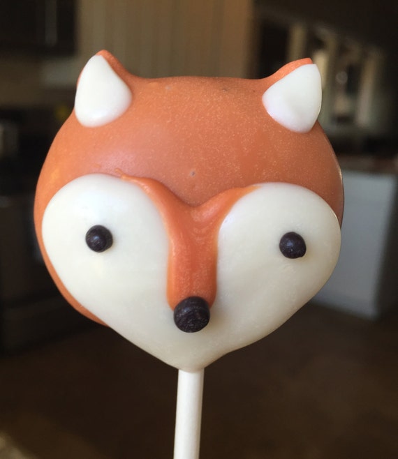 fox cake pops etsy