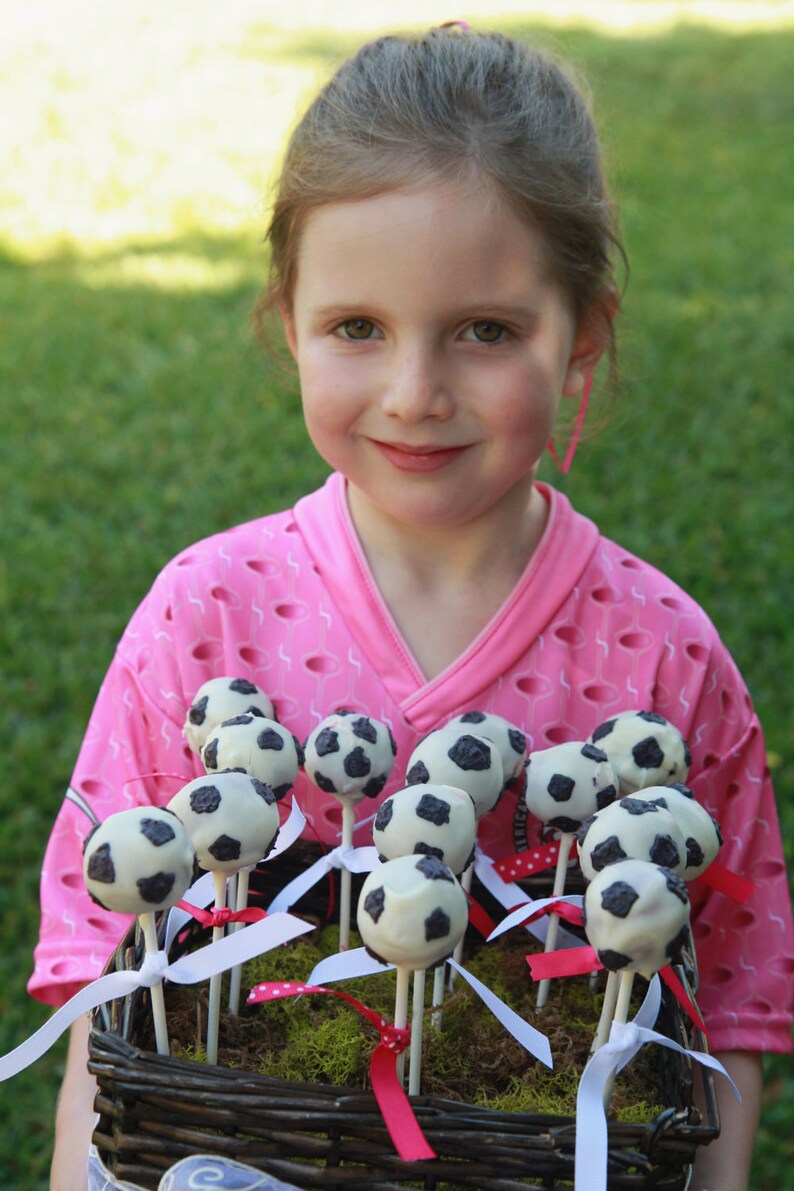 Soccer Ball Cake Pops | Etsy