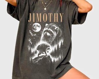 Jimothy Raccoon Vintage Png, Funny Viral Raccoon Graphic Png, Viral Internet Meme Raccoon Png, Seattle Short Spine Raccoon Png