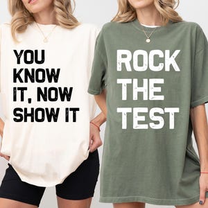 Test Day Shirt, Matching State Testing Shirts, Teacher Team TShirts, Comfort Colors, Gen Z School Testing Day Tee, Testing Coordinator Shirt