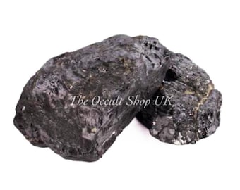 Mystic Ithmid / Surma Stibnite Stone – Ritual Protection Talisman • Wicca Altar Crystal • Nazar & Evil Eye Ward • Energy Spell Charm