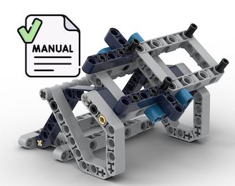 Guide de Montage – Support d’Exposition LEGO Technic 42083 Bugatti Chiron (PDF MOC)