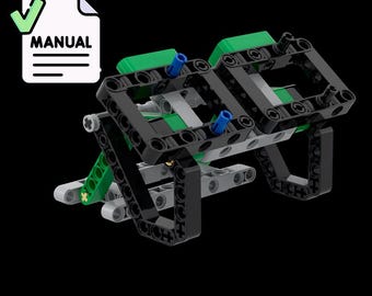 Guía de montaje: soporte de exhibición LEGO Technic Lamborghini Sián - 42115 (PDF MOC)