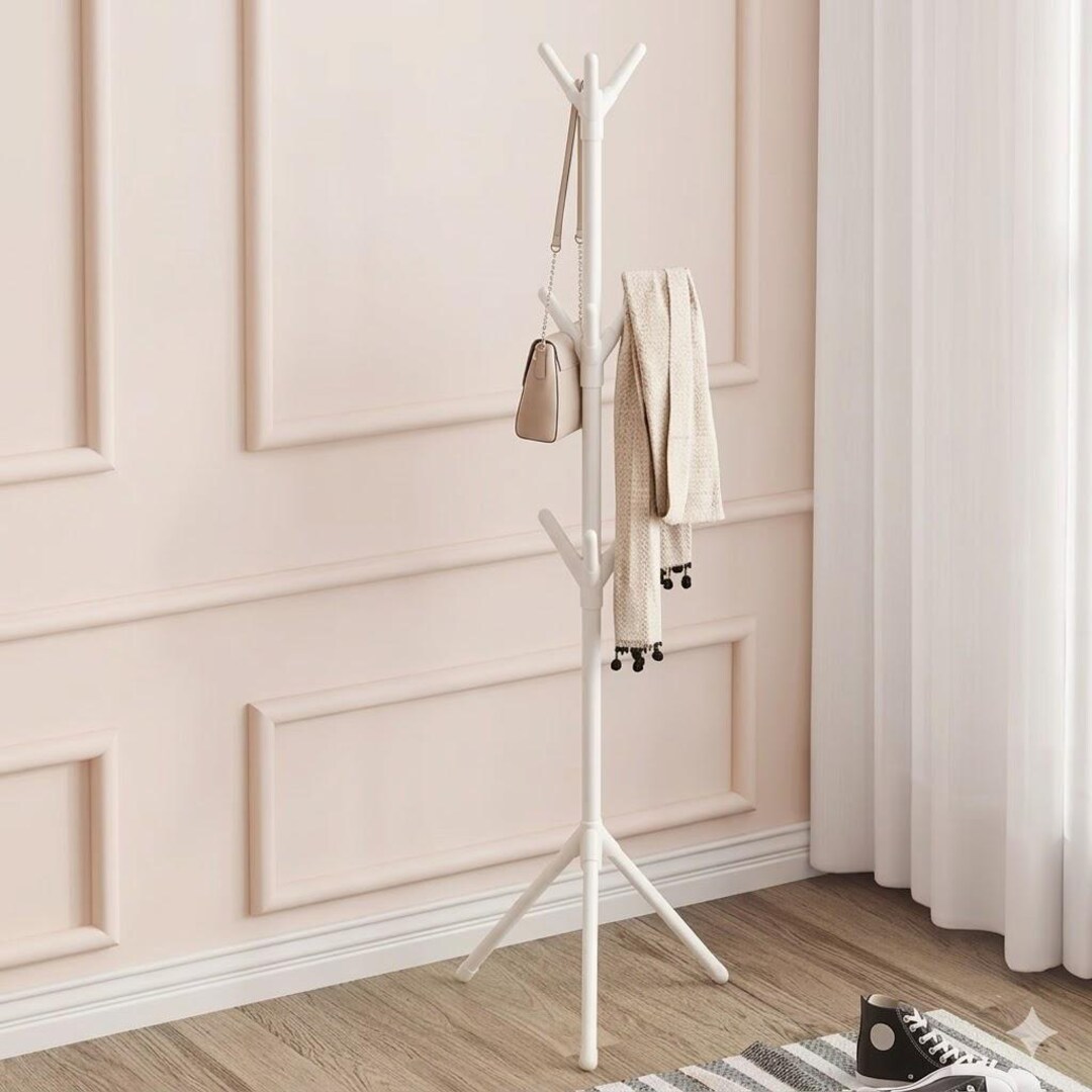 Tree Garment Rack Tree-shaped Coat Rack: Portable Freestanding Garment and Hat Rack for ...