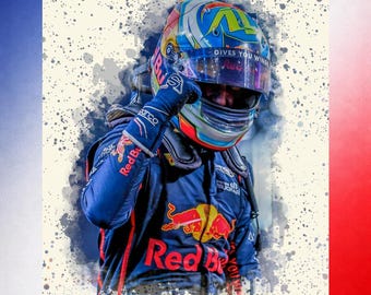 Póster de Arvid Lindblad para el Red Bull 2025 - Decoración de pared