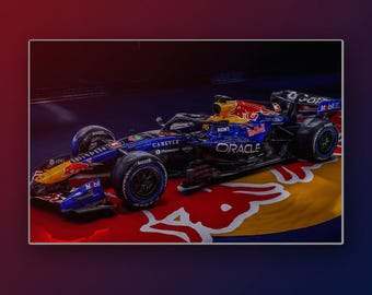 Decoración de Red Bull F1 2026 - Arte mural