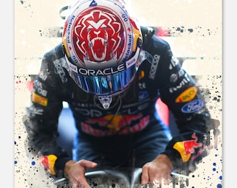 Póster de Max Verstappen para Red Bull F1 2026 - Póster del piloto