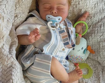 Realistic Reborn Baby Doll Hand Painted Lifelike Newborn Weighted Soft Body Gift Toy