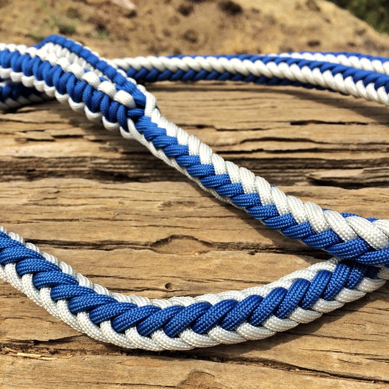 Paracord 8 Strand Round Braid Dog Leash Etsy