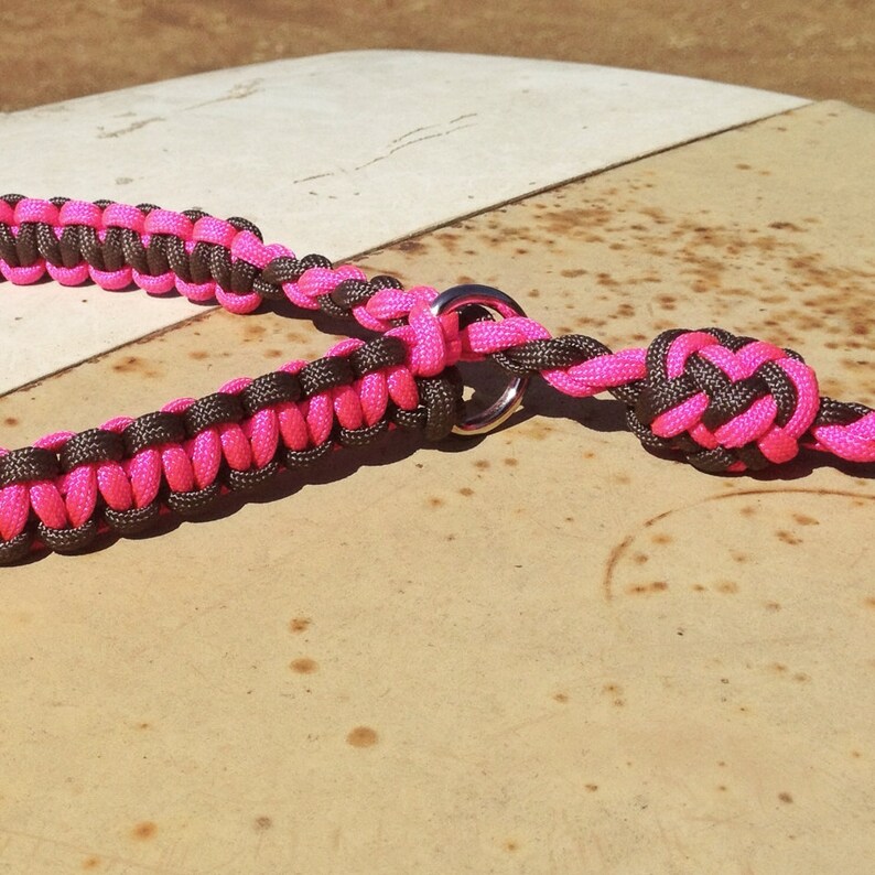 Paracord Cobra Slip Leash Etsy