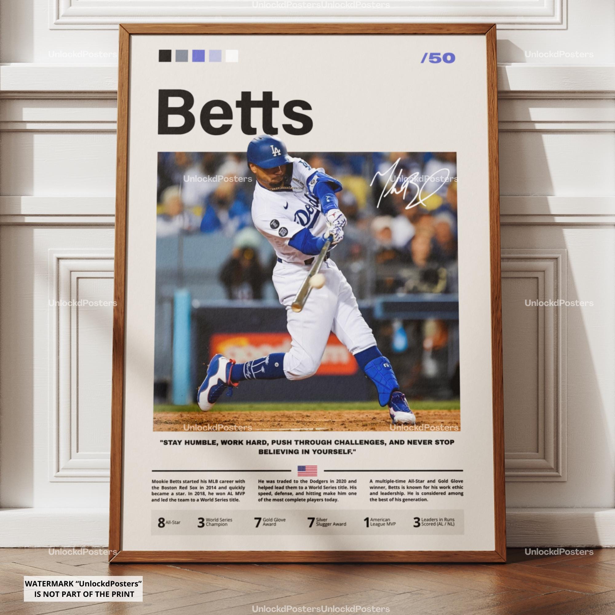 ムーキー ベッツ All Star Necklace 赤 黒 ムーキー ベッツ All Star Necklace 赤 黒