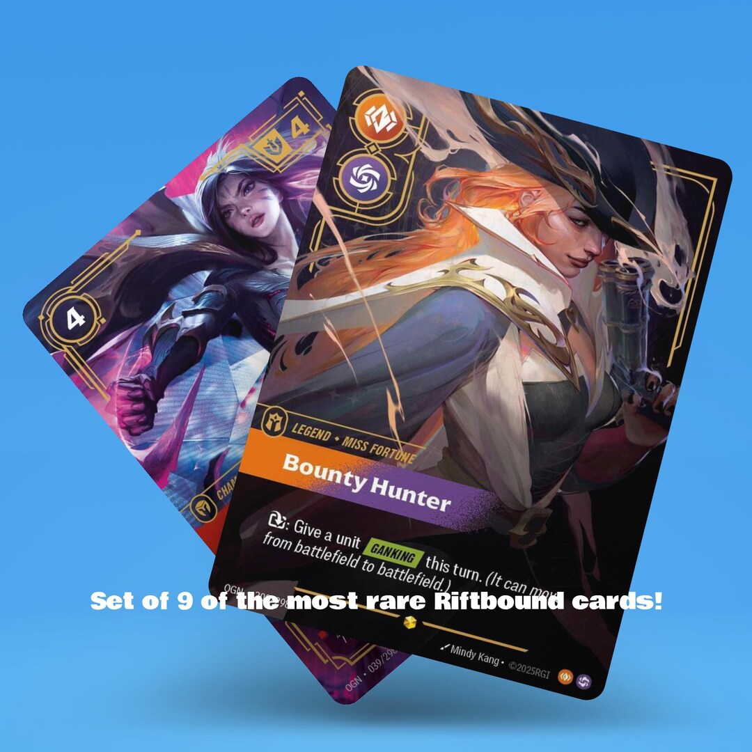 Riftbound Proxys Most Rare Cards! - Etsy